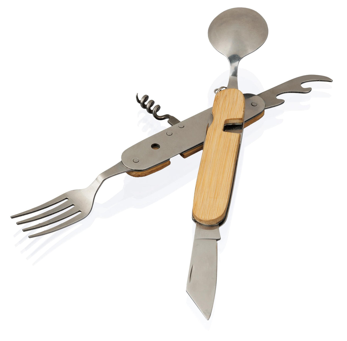 Besteck Set Ainsley, Bambus, 6 in 1