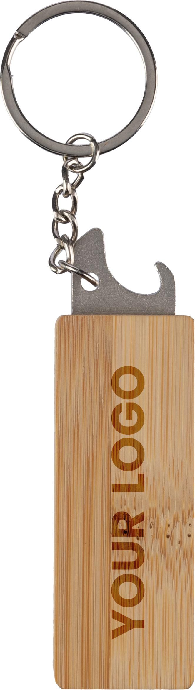 Schlüsselanhänger Tool Klaus, Bambus