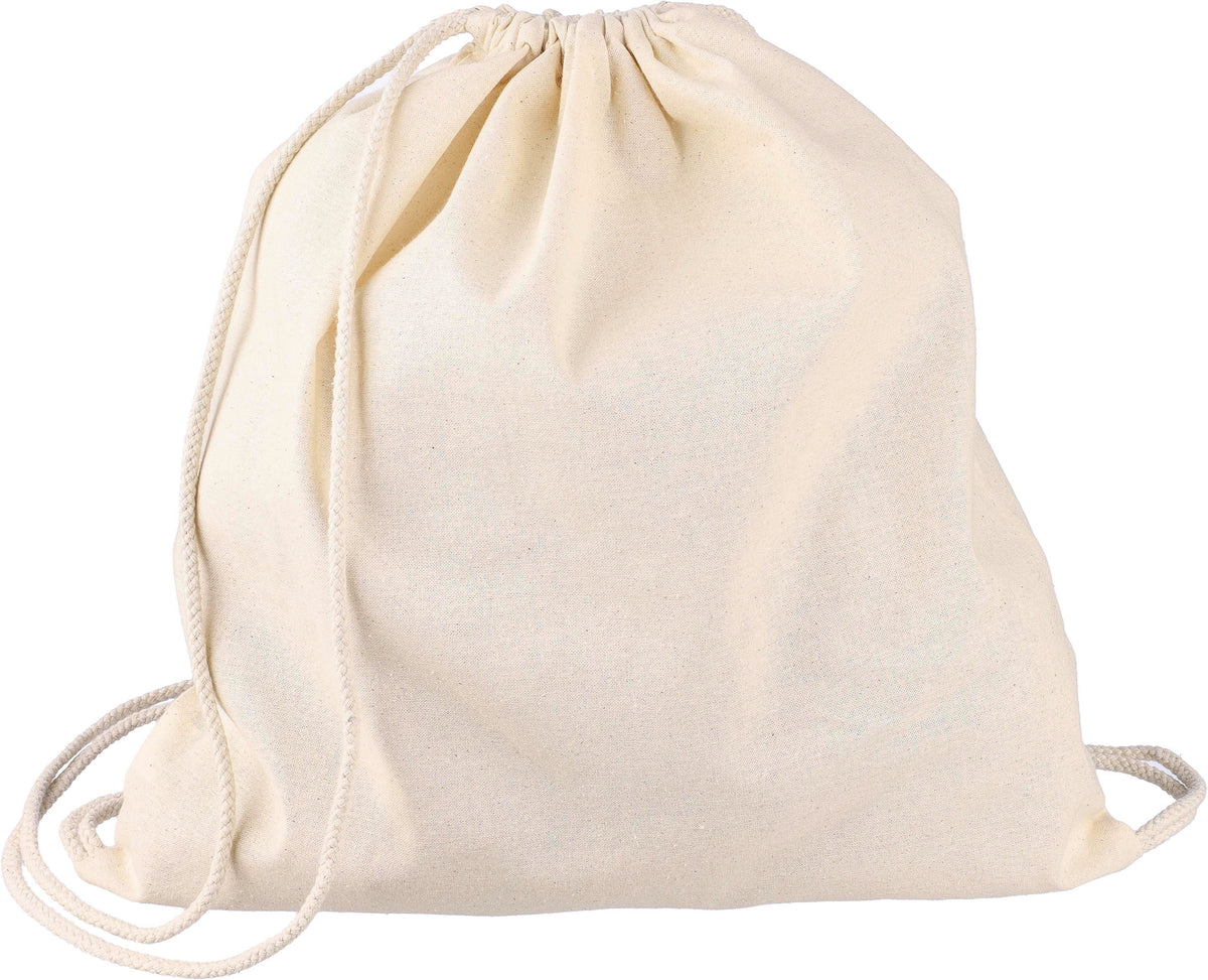 Rucksack Georgia, Baumwolle, Kordelzug, 7 l