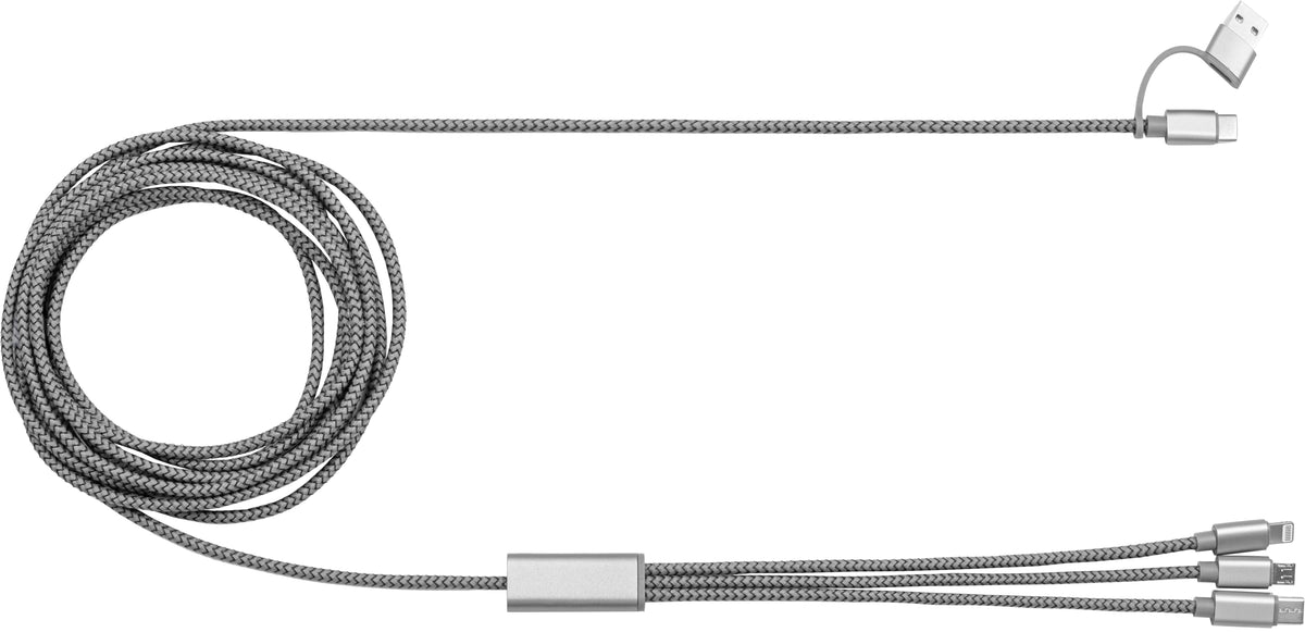 BrandCharger Ladekabel Trident 2+, 3 in 1