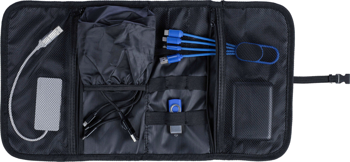 Techniktasche Johnny, Polyester, Aufrollbar