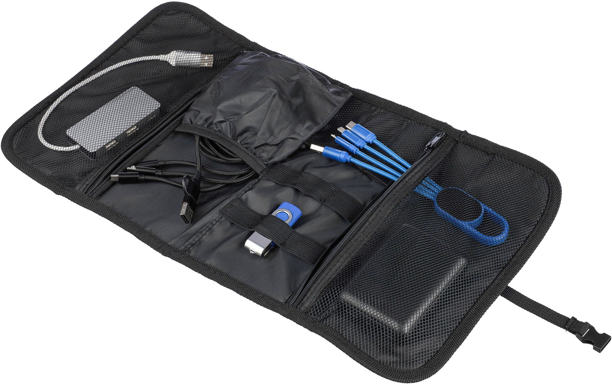 Techniktasche Johnny, Polyester, Aufrollbar