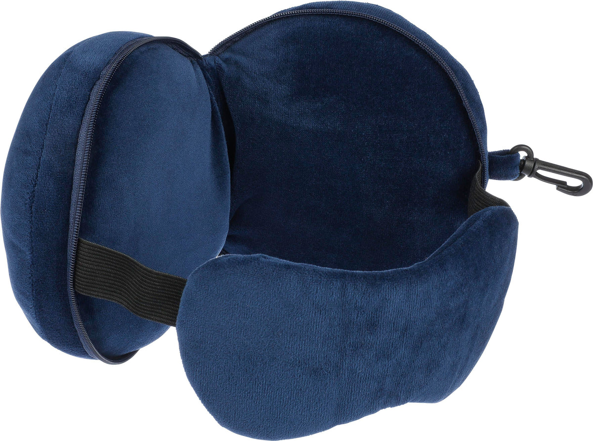 Reisekissen Leontine, 2 in 1 mit Schlafmaske
