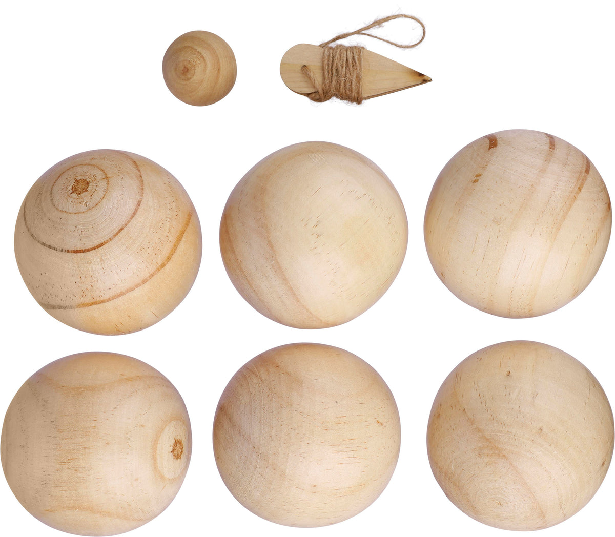 Boccia Set Quillian, Holz