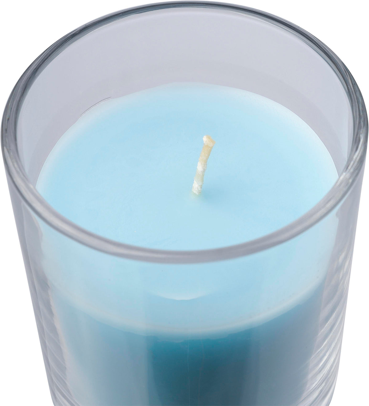 Kerze Riven, Glas mit Bambusdeckel