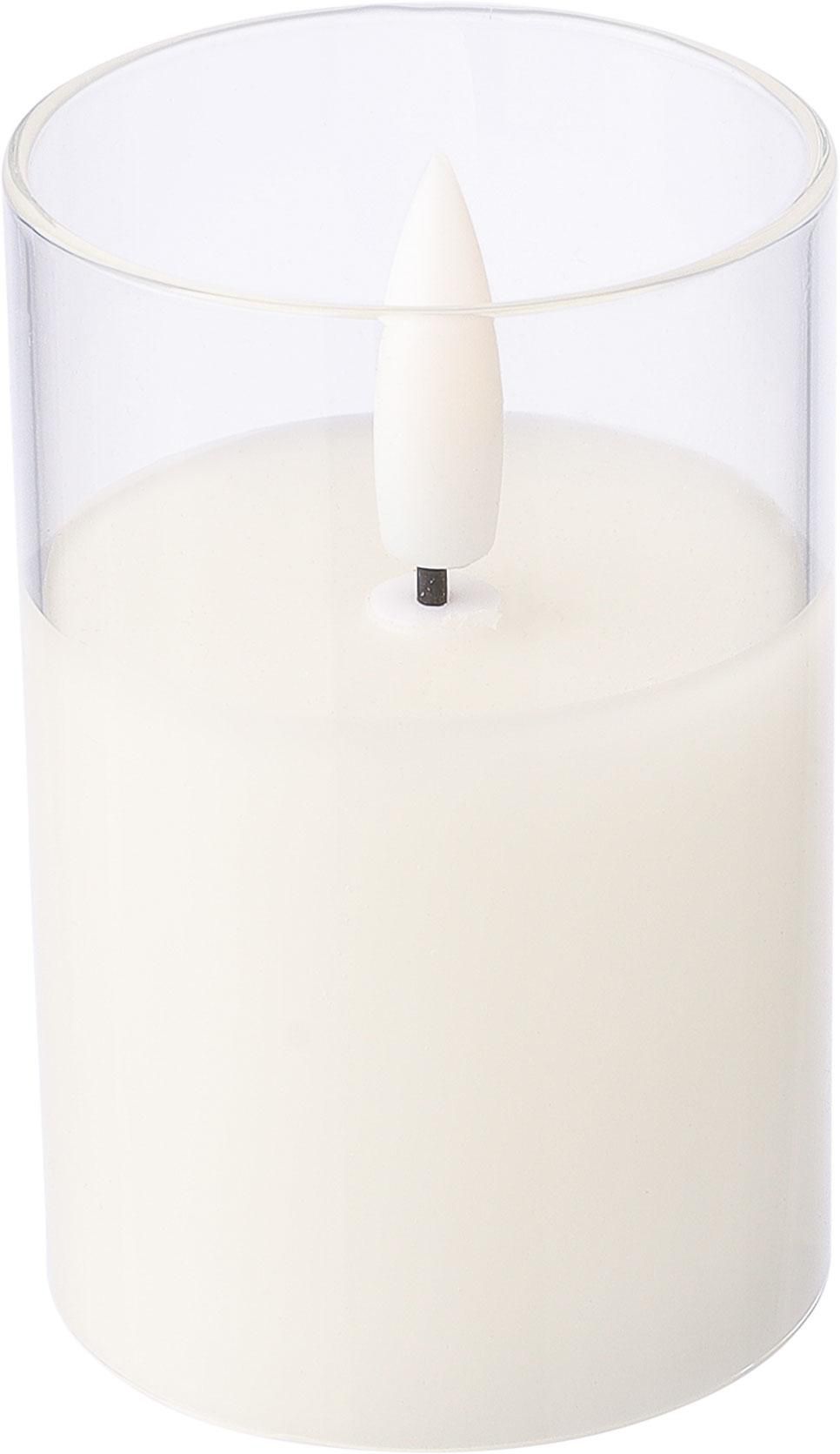 LED Kerze Serin, Glashalter