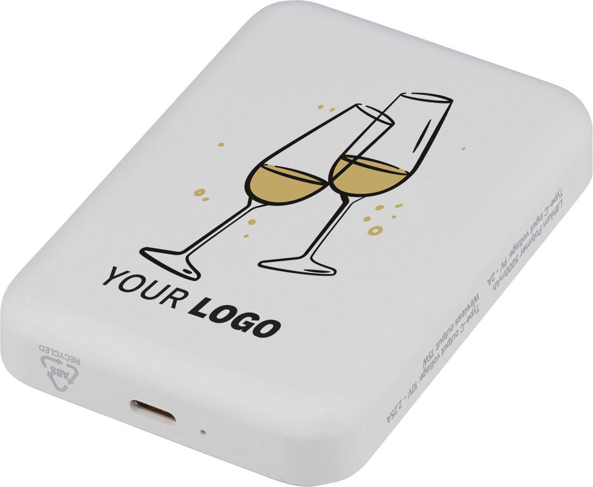 Powerbank mit kabellosem Ladegerät Miren, 5.000 mAh, MagSafe kompatibel