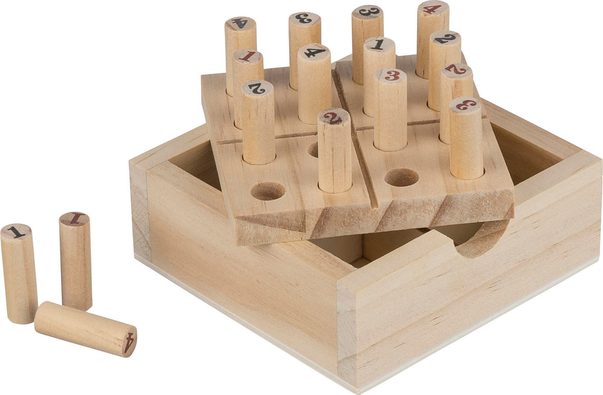 Mini Sudoku Set Kenza, Kiefernholz