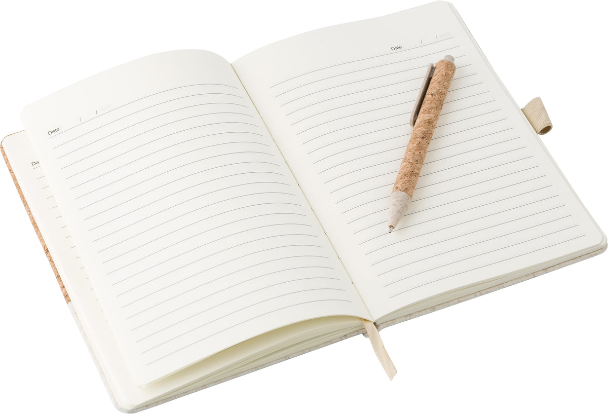 Notizbuch Kenzo, Kork, A5, Liniert, Mit Kugelschreiber