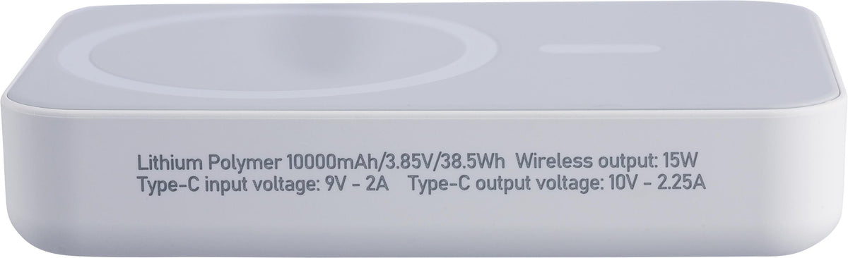 Powerbank mit kabellosem Ladegerät Meno, 10.000 mAh, MagSafe kompatibel