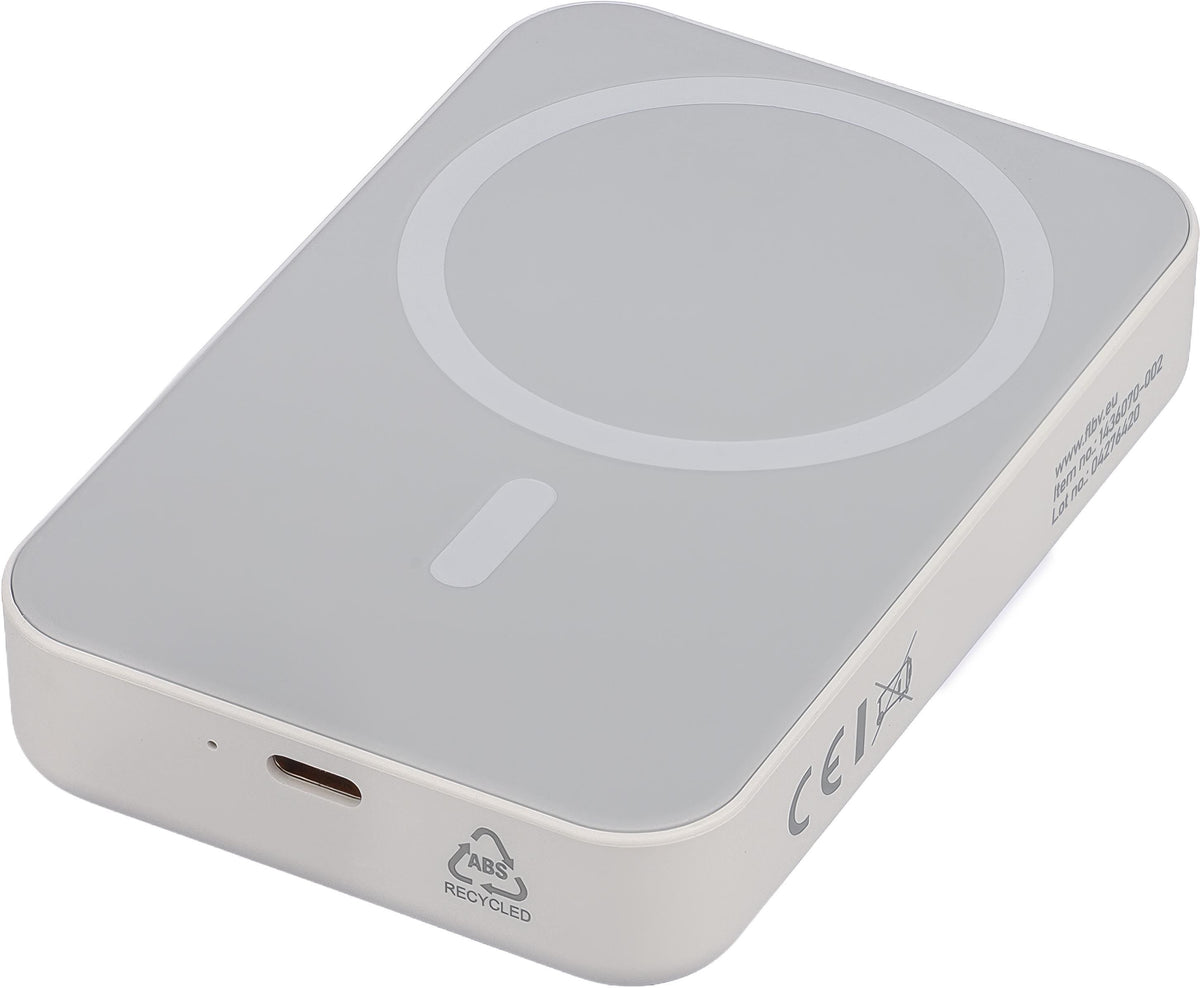 Powerbank mit kabellosem Ladegerät Meno, 10.000 mAh, MagSafe kompatibel