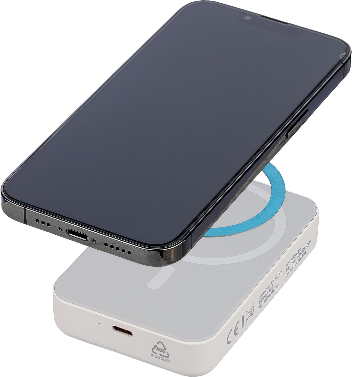 Powerbank mit kabellosem Ladegerät Meno, 10.000 mAh, MagSafe kompatibel