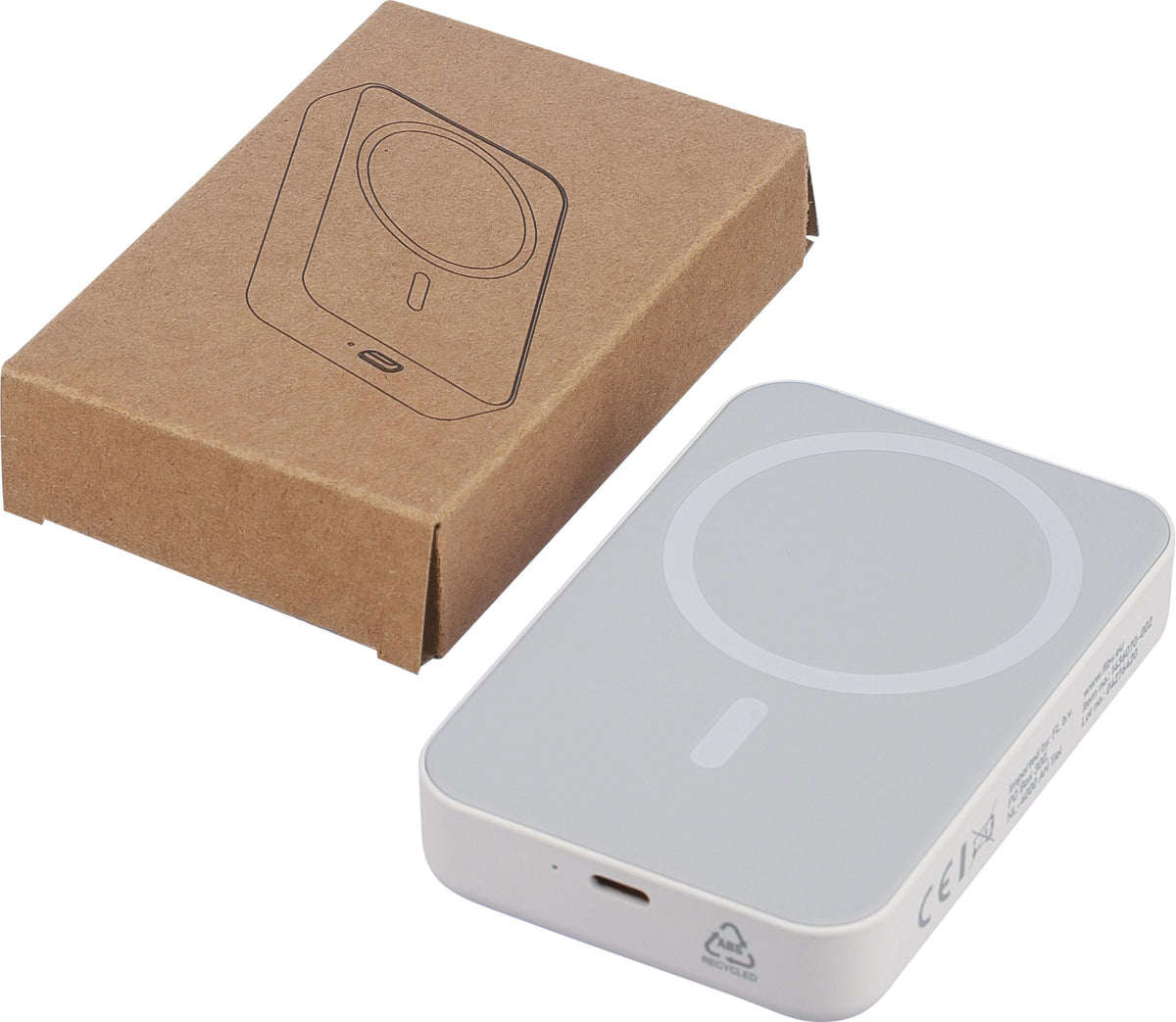 Powerbank mit kabellosem Ladegerät Meno, 10.000 mAh, MagSafe kompatibel