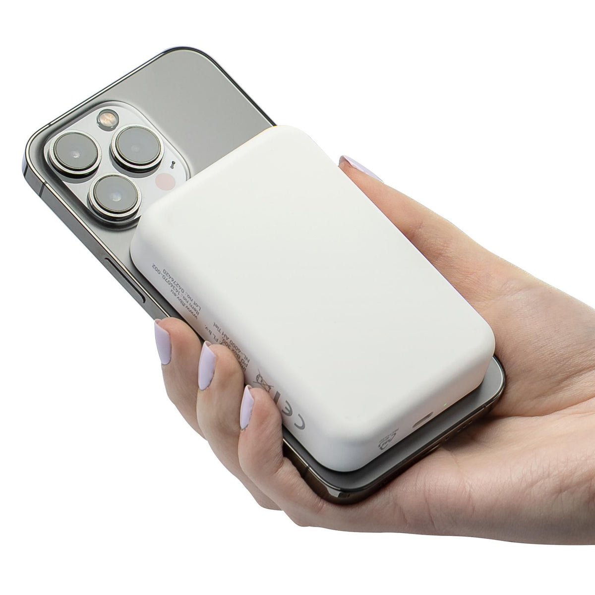 Powerbank mit kabellosem Ladegerät Meno, 10.000 mAh, MagSafe kompatibel
