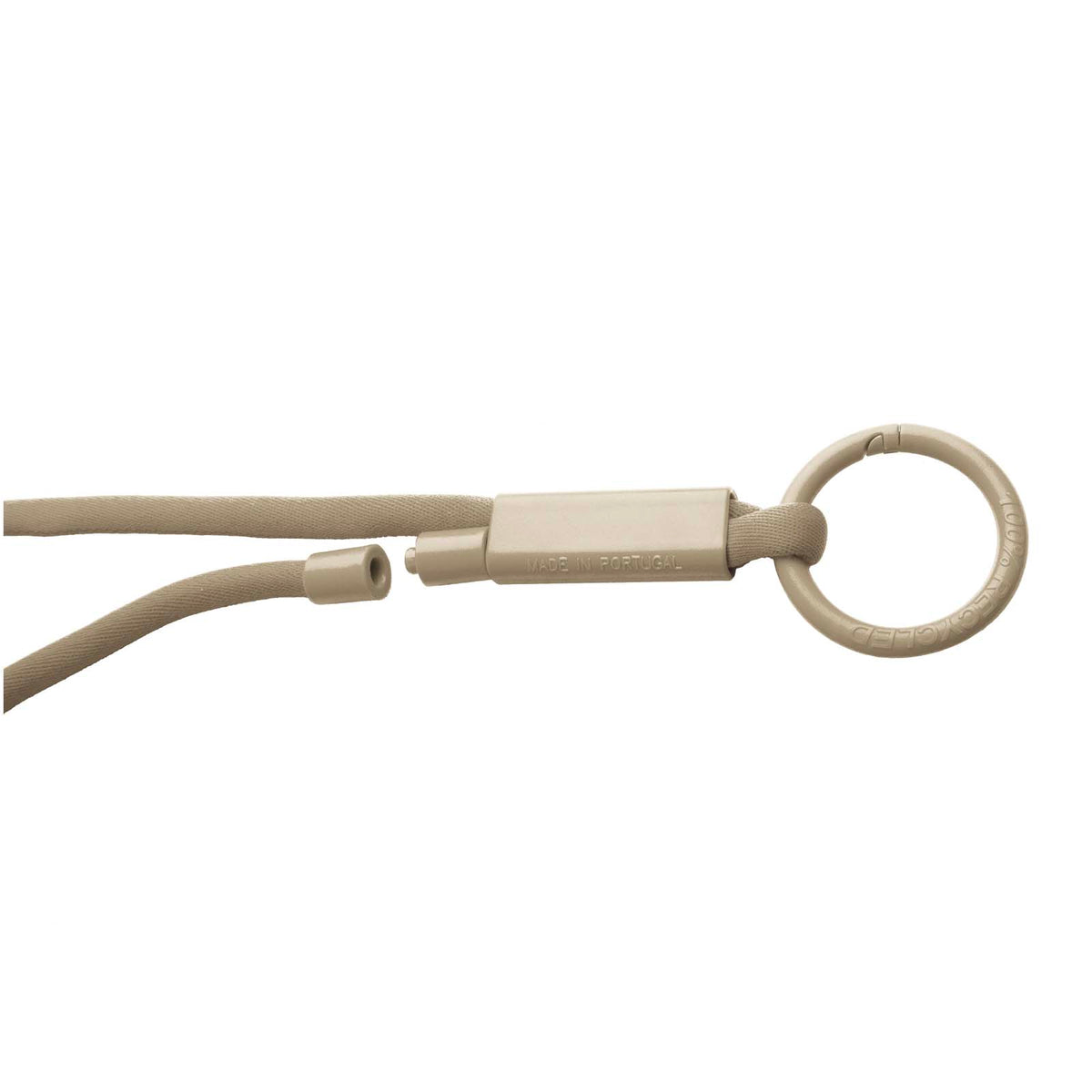Tubyard Lanyard mit Band – Kaffeebraun