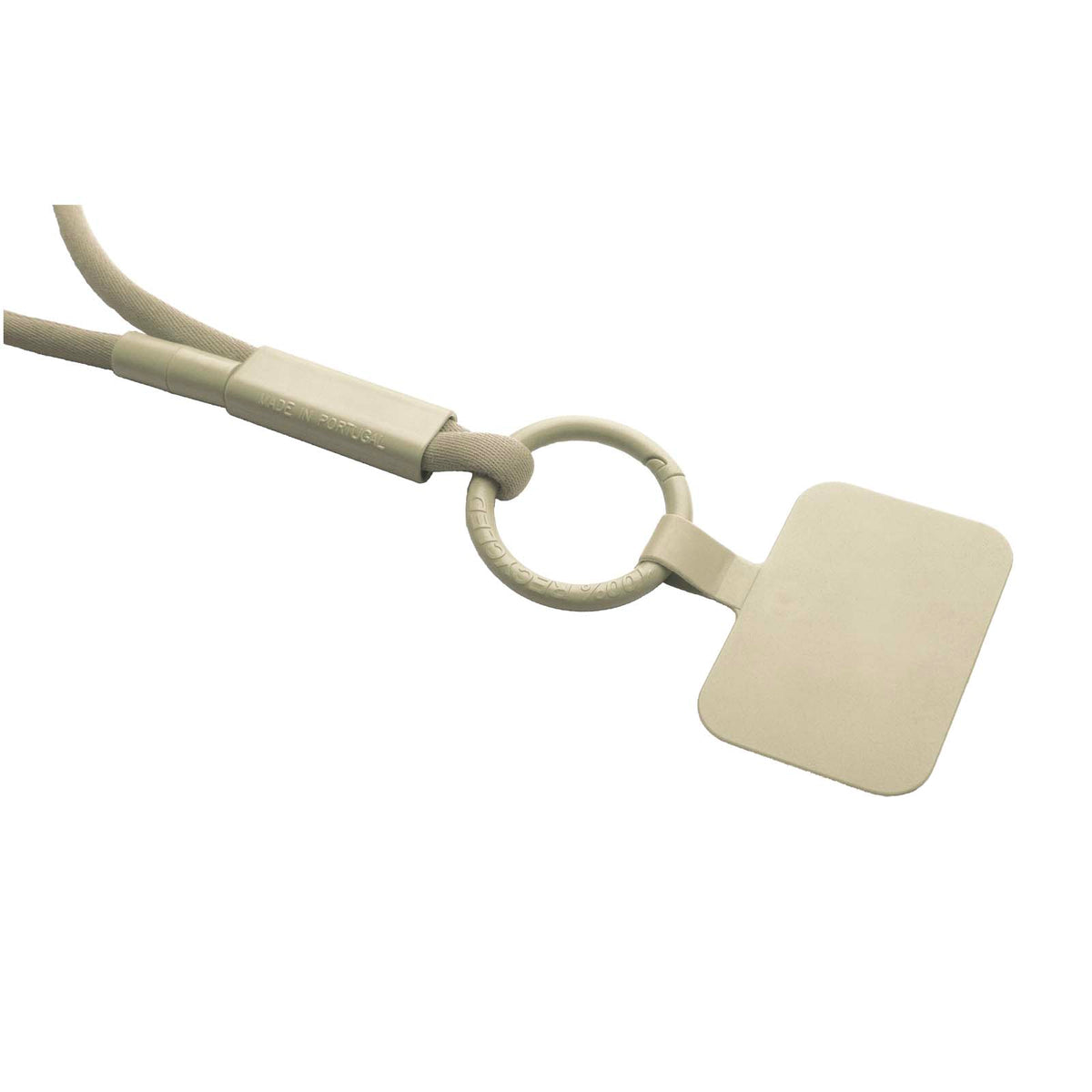 Tubyard Lanyard mit Telefonhalterung und Band – Kaffeebraun