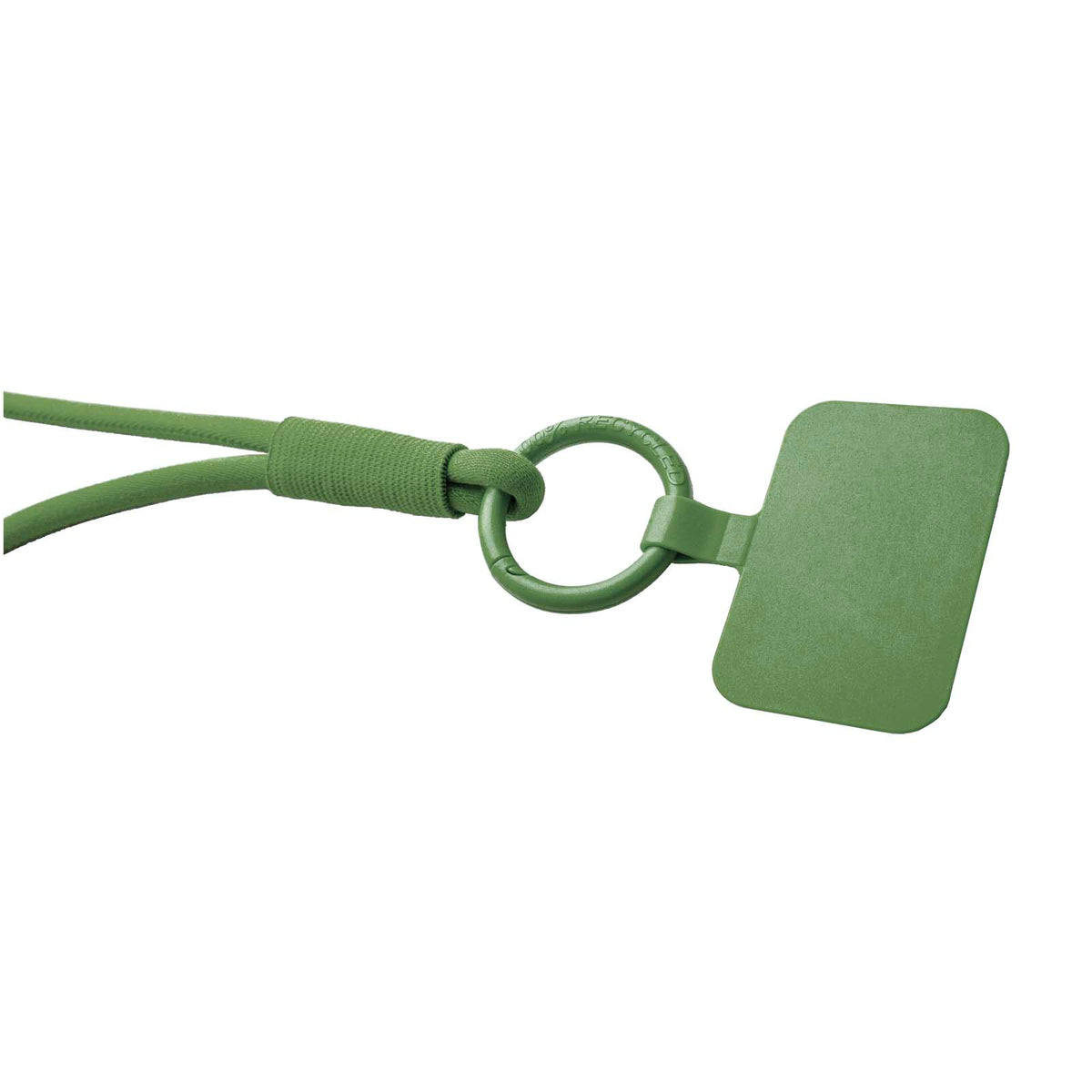 Tubyard Lanyard mit Telefonhalterung und elastischem Band – Olive