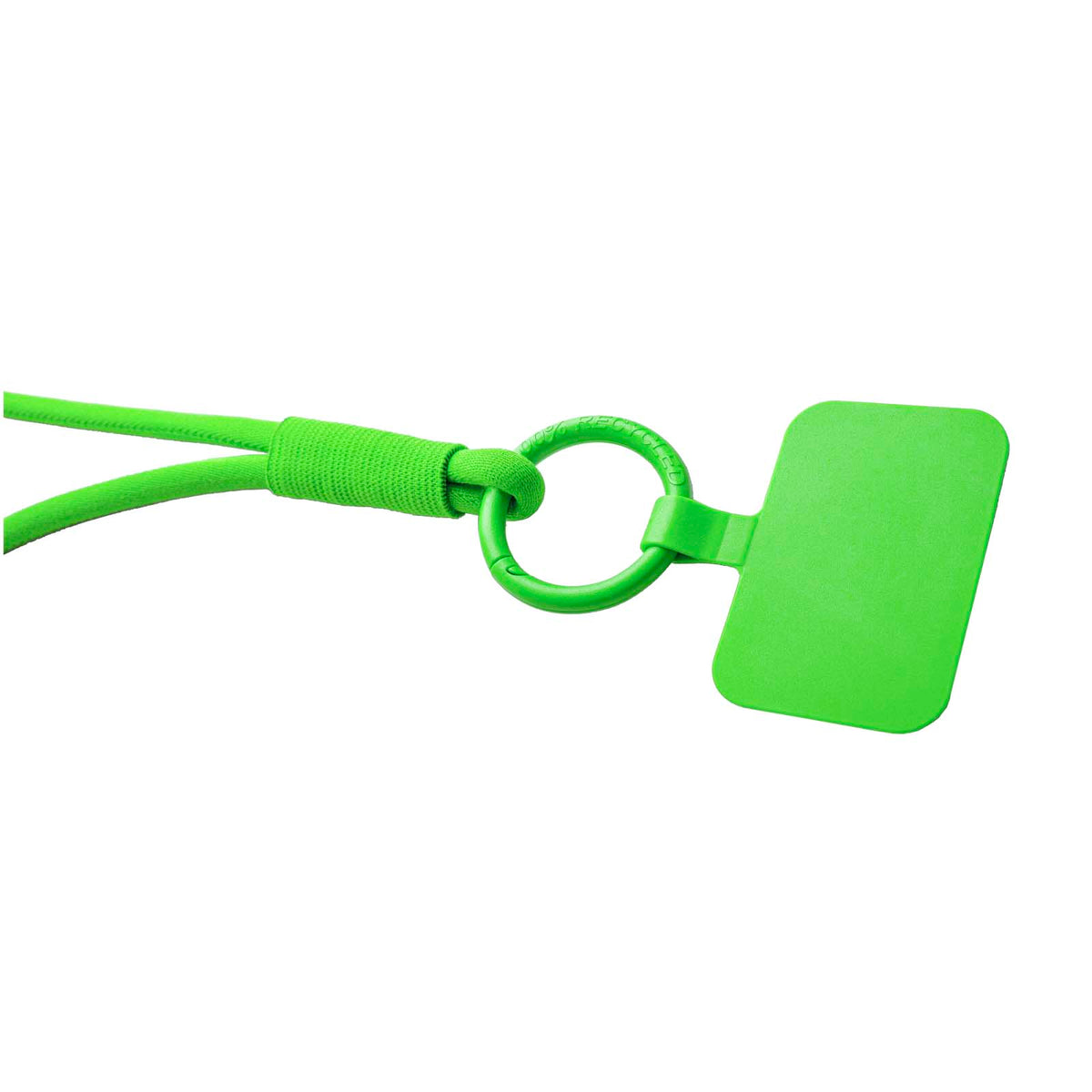 Tubyard Lanyard mit Telefonhalterung und elastischem Band – Limone