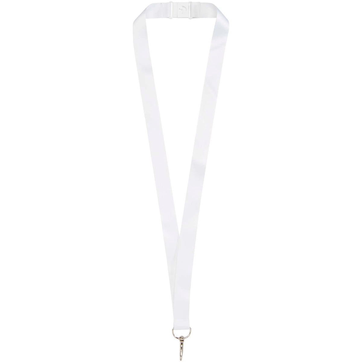Addie Sublimation Lanyard mit Sicherheitsverschluss – Weiss