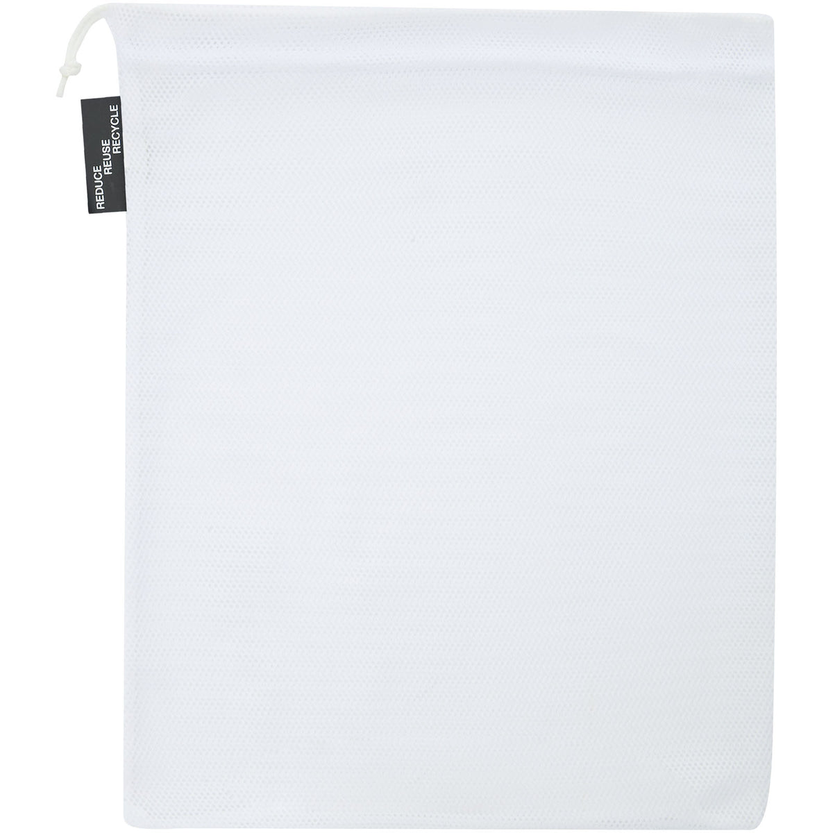3er Set Polyester Zuziehbeutel – Weiss