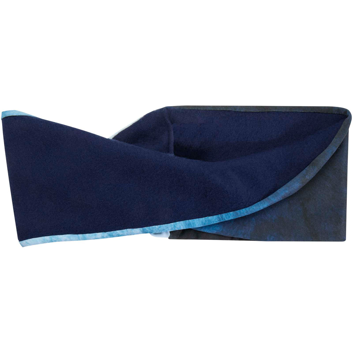 Emma Sublimation Stirnband aus PET mit Fleece – Navy