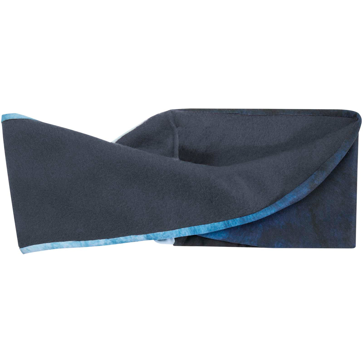 Emma Sublimation Stirnband aus PET mit Fleece – Graphitfarben