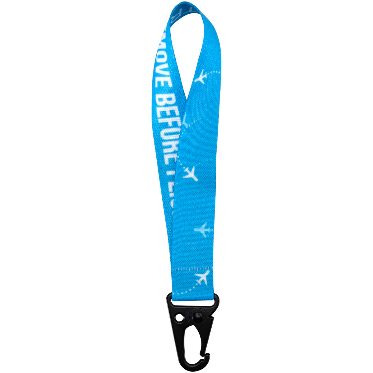 Leif PET Sublimation Gepäckanhänger mit Karabiner – Weiss