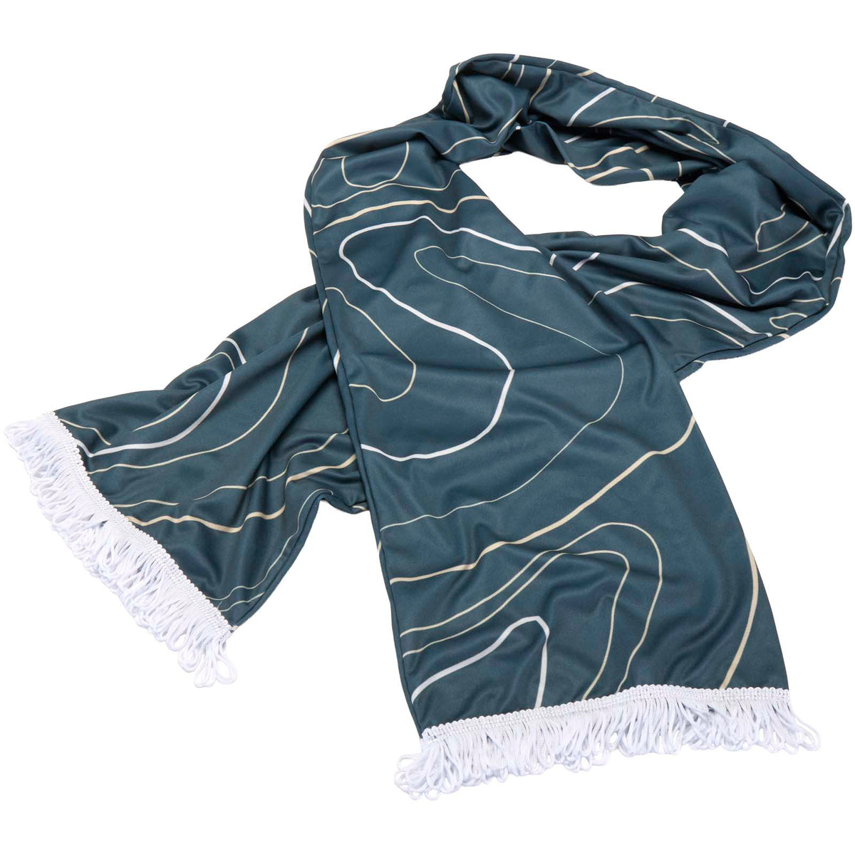 Spur Sublimationsschal – Weiss