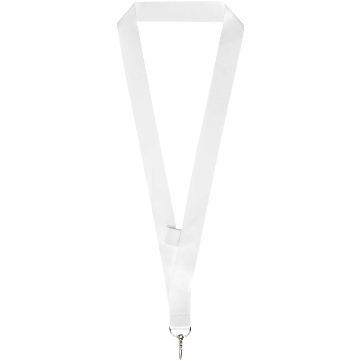 Neve Sublimation Lanyard für mit Loop – Weiss