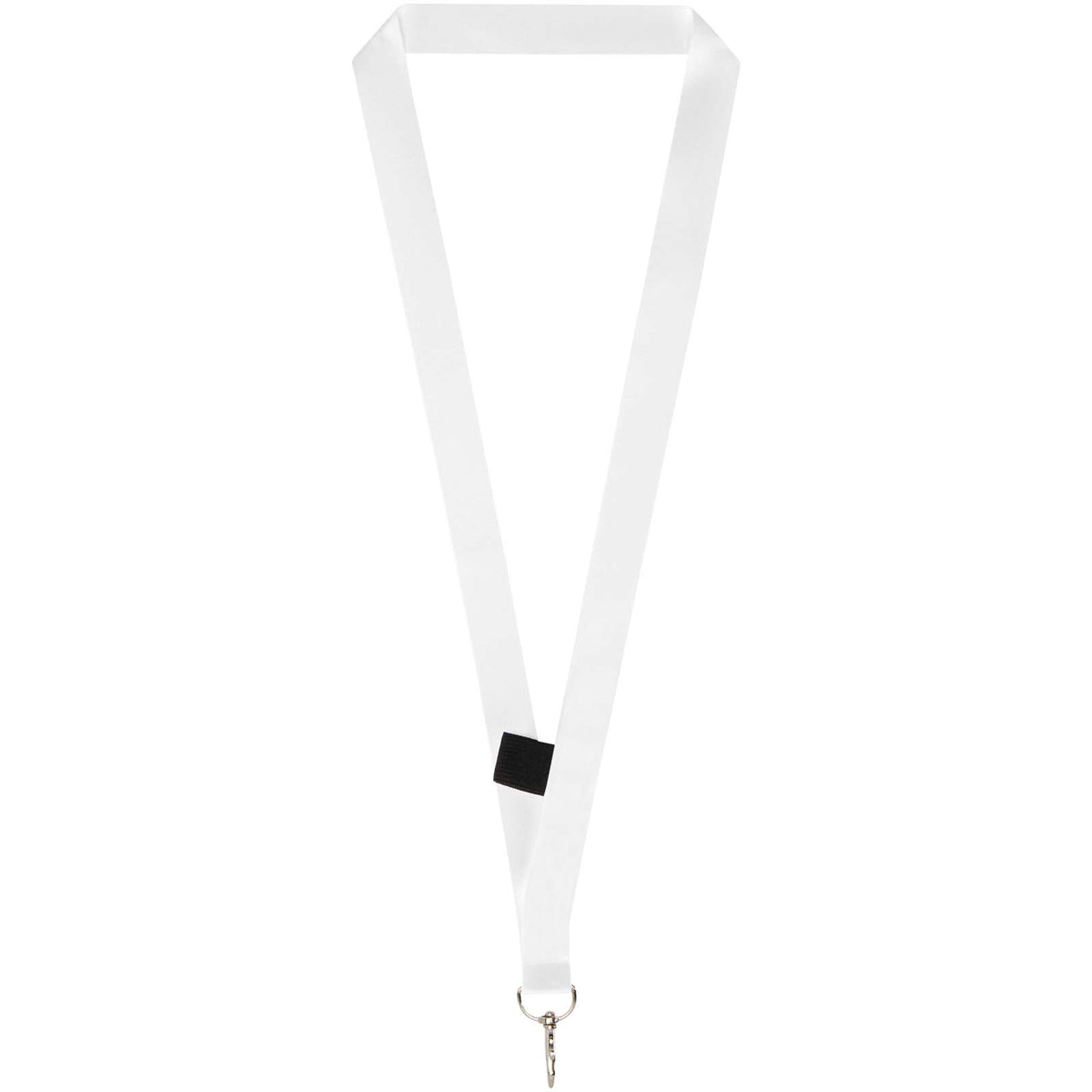 Neve Sublimation Lanyard für mit Loop – Schwarz / Weiss