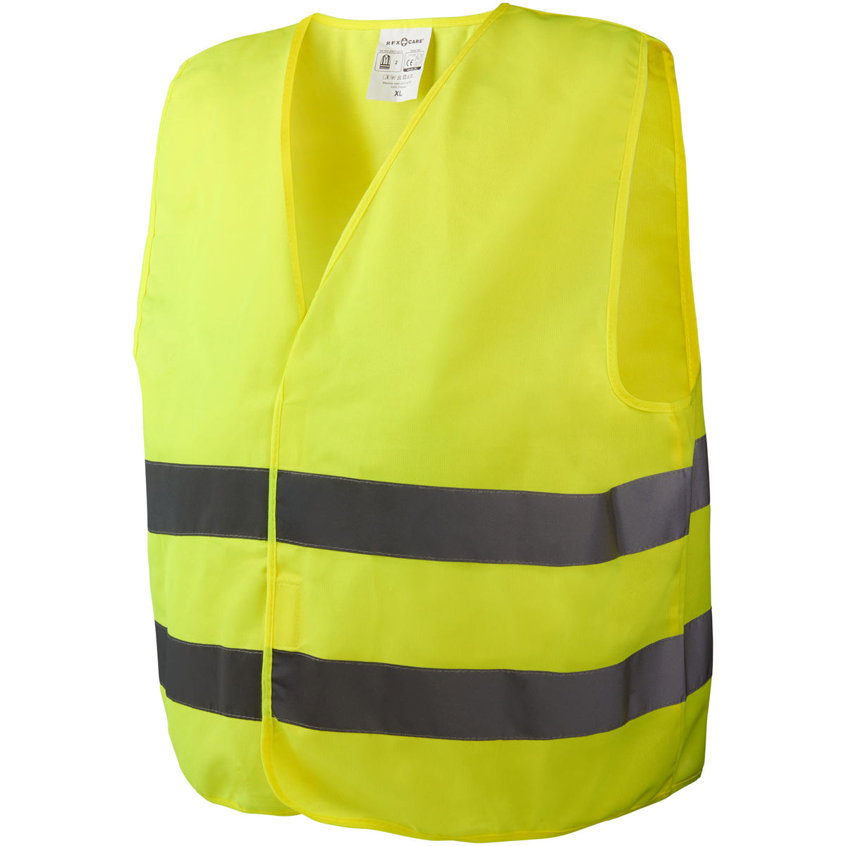 Reflektierende Sicherheitsweste HW2 für Erwachsene (XL) – Neongelb