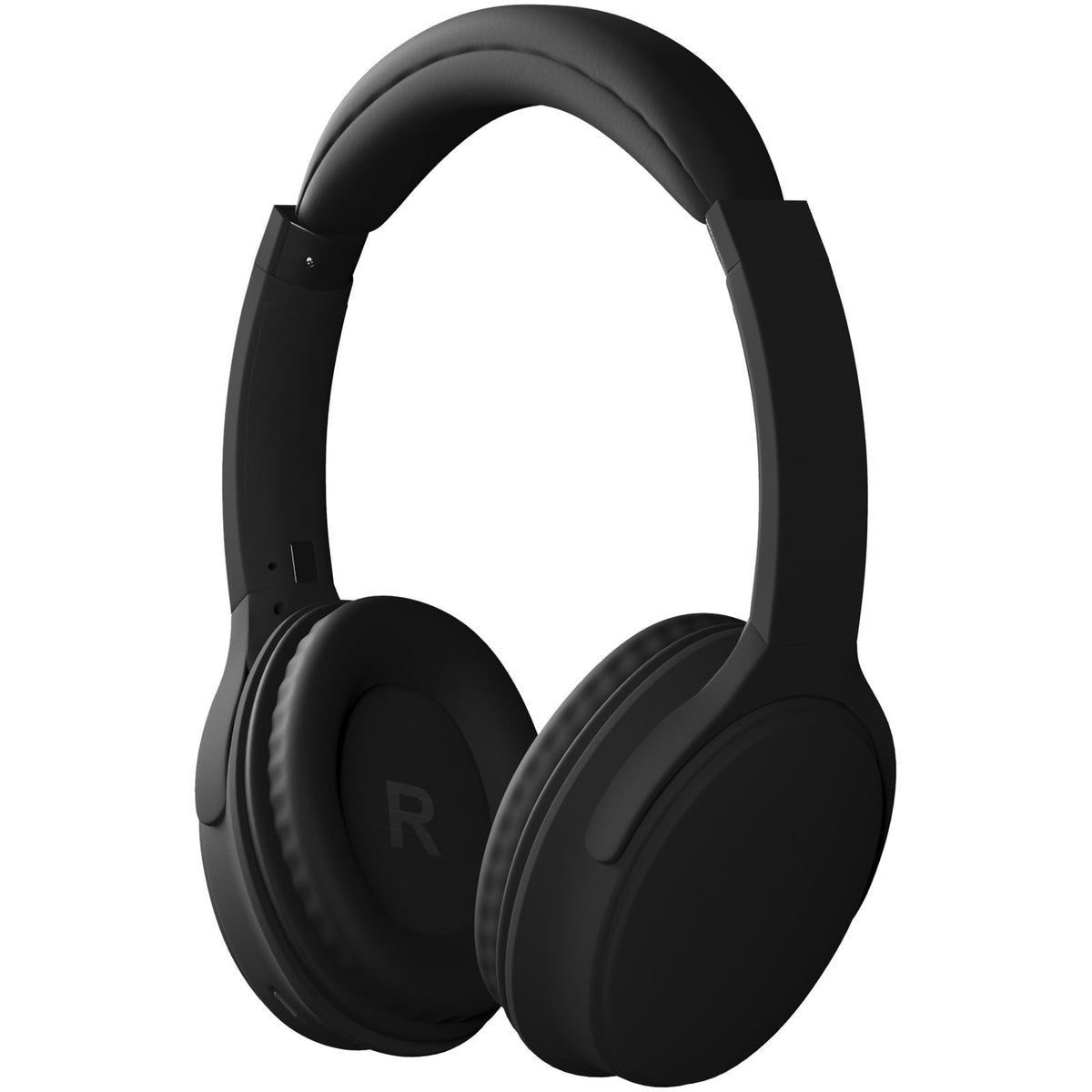 SCX.design E20 Bluetooth 5.0 Kopfhörer mit Leuchtlogo – Schwarz / Weiss
