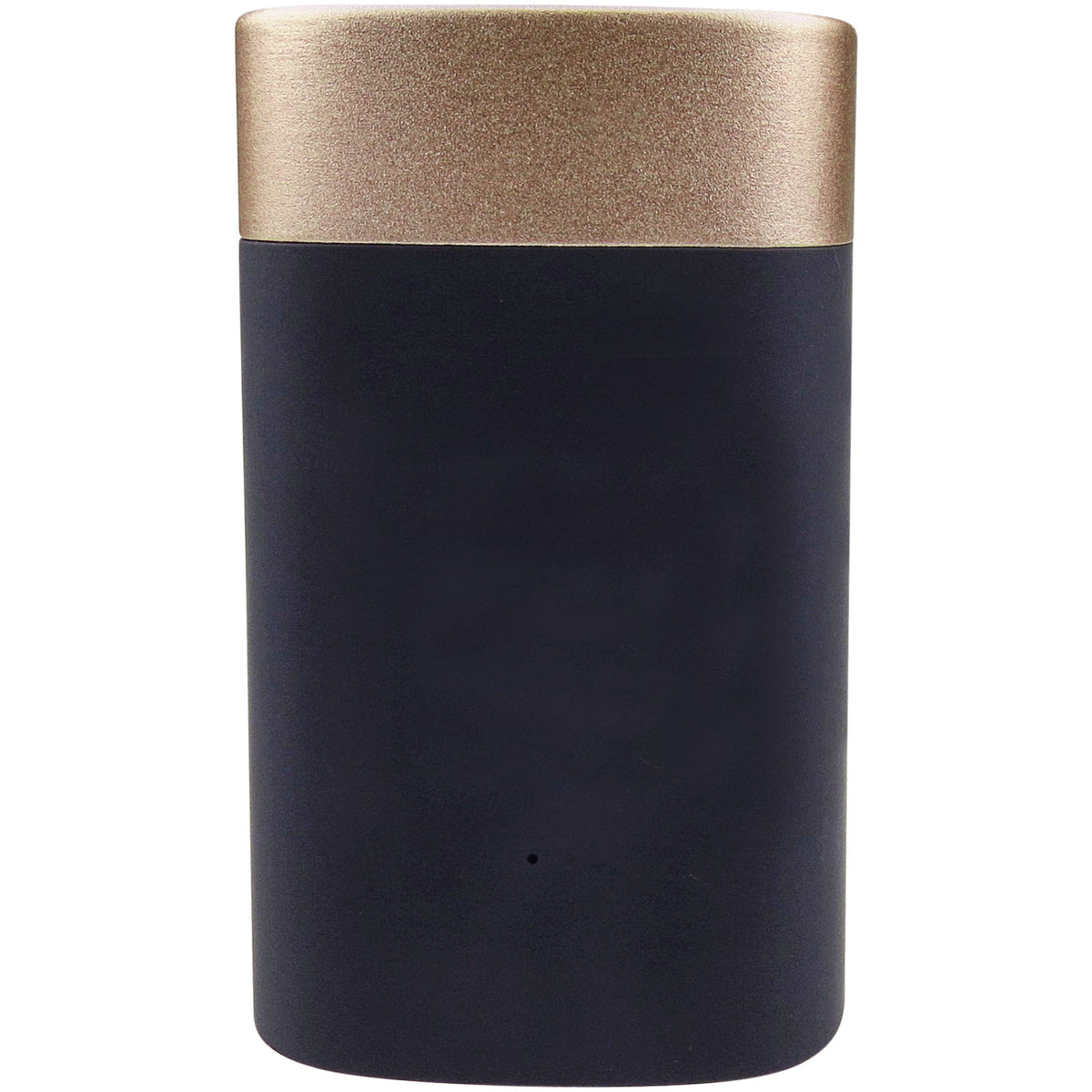 SCX.design S30 5 W Lautsprecher Clever mit Leuchtlogo – Gold / Schwarz
