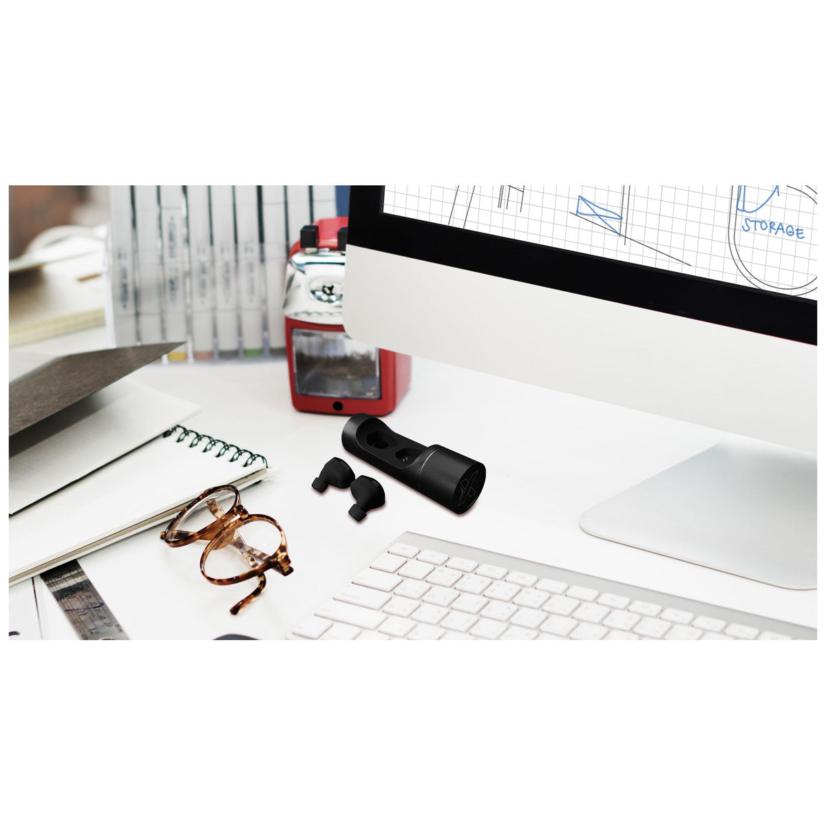 SCX.design E19 Bluetooth® Ohrhörer – Schwarz