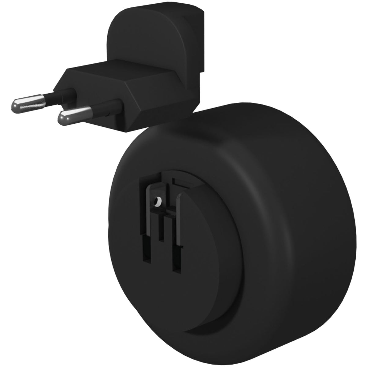 SCX.design H11 Smart Home Ladegerät mit Leuchtlogo – Schwarz