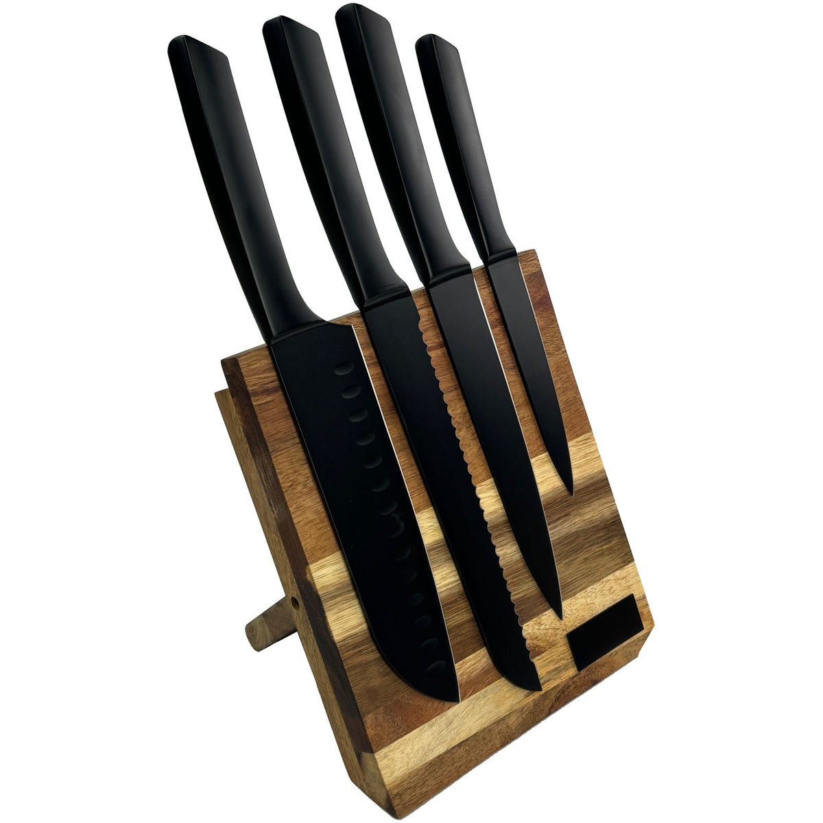 SCX.design K04 Küchenmesser und Schneidebrett Set – Holz
