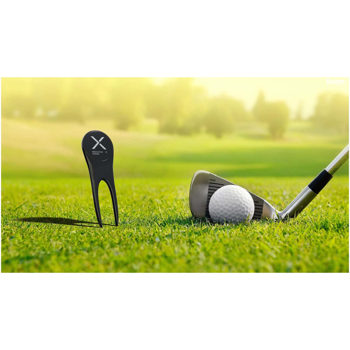 SCX.design T01 Golf Pitchgabel – Schwarz
