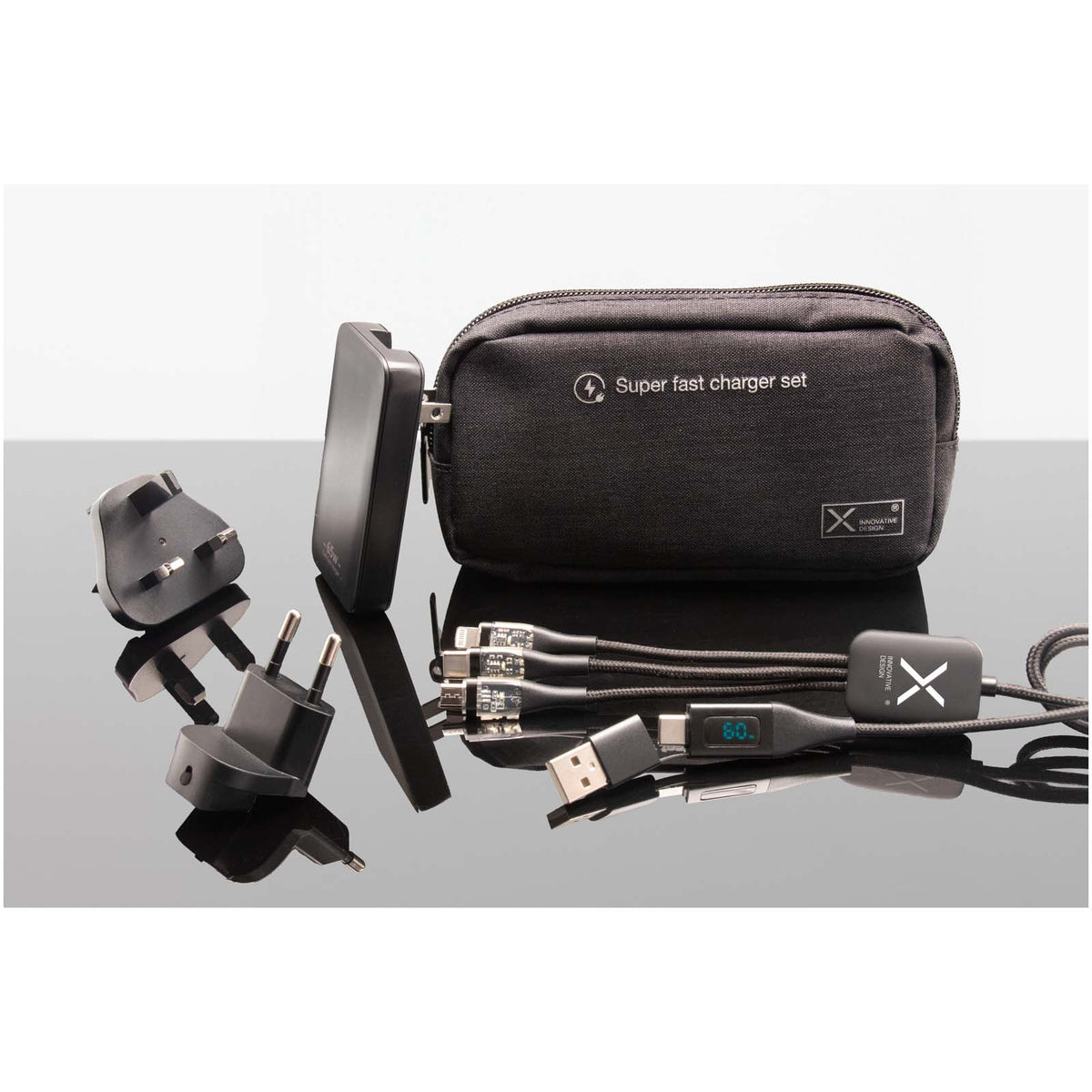 SCX.design C56 65W Reiseadapter – Schwarz