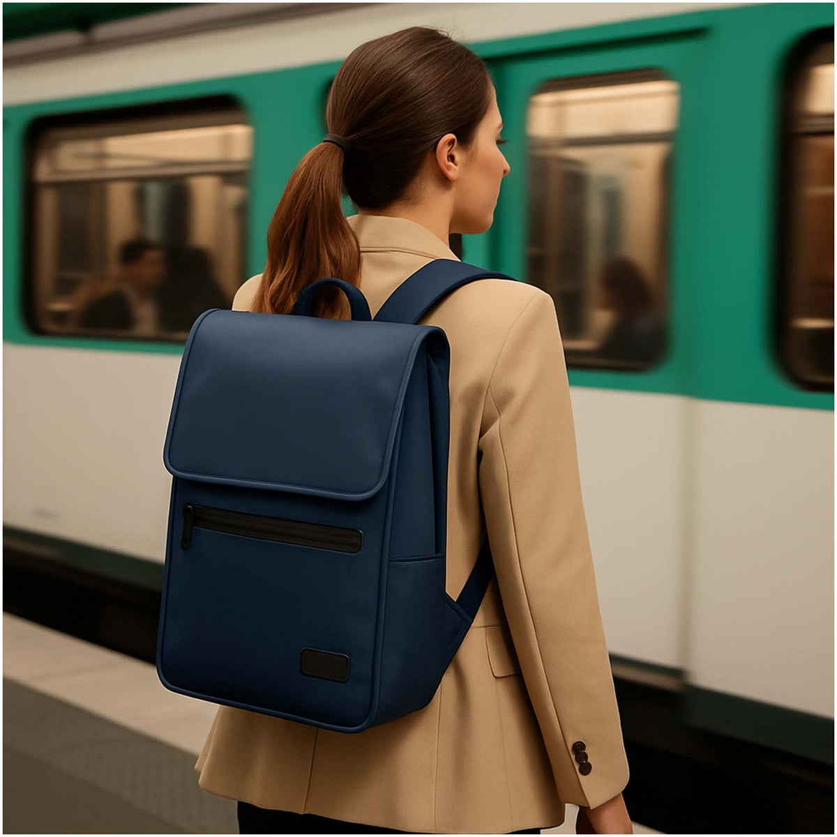 SCX.design L16 MagPack Laptop Rucksack – Blau