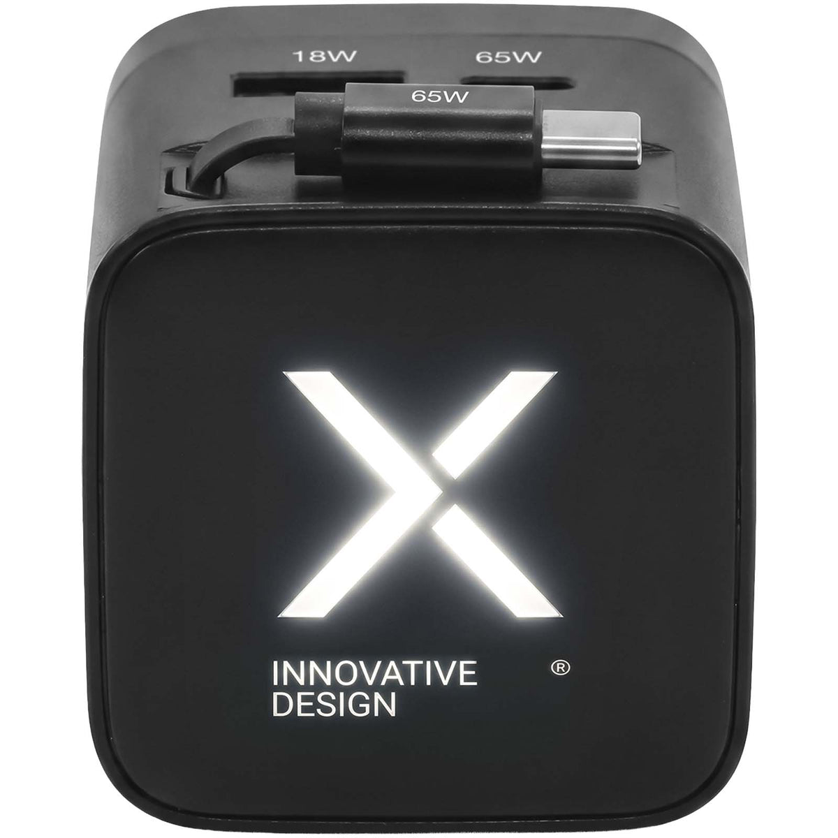 SCX.design T21 65W Reiseadapter – Schwarz