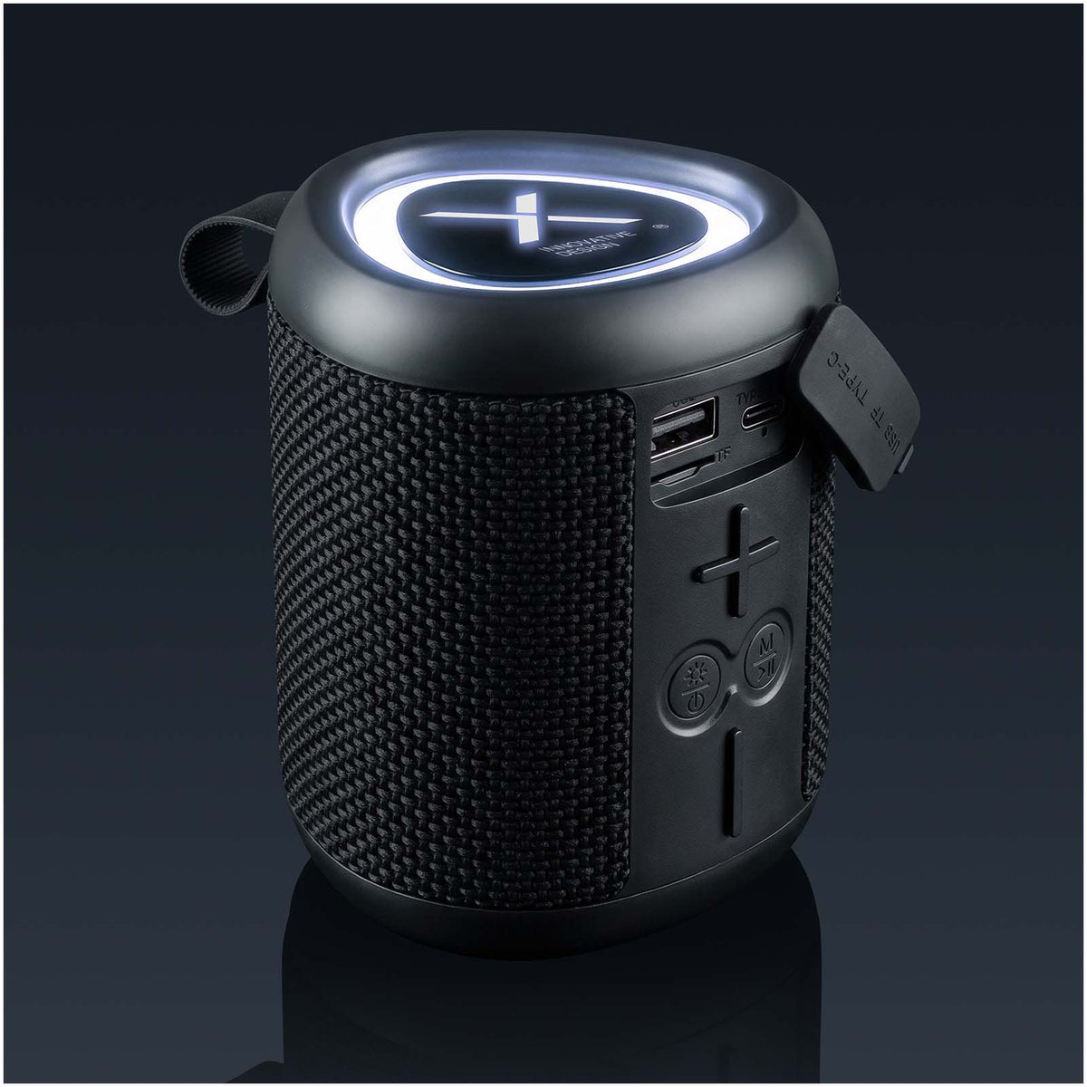 SCX.design S43, vibrierender 5W Lautsprecher – Schwarz