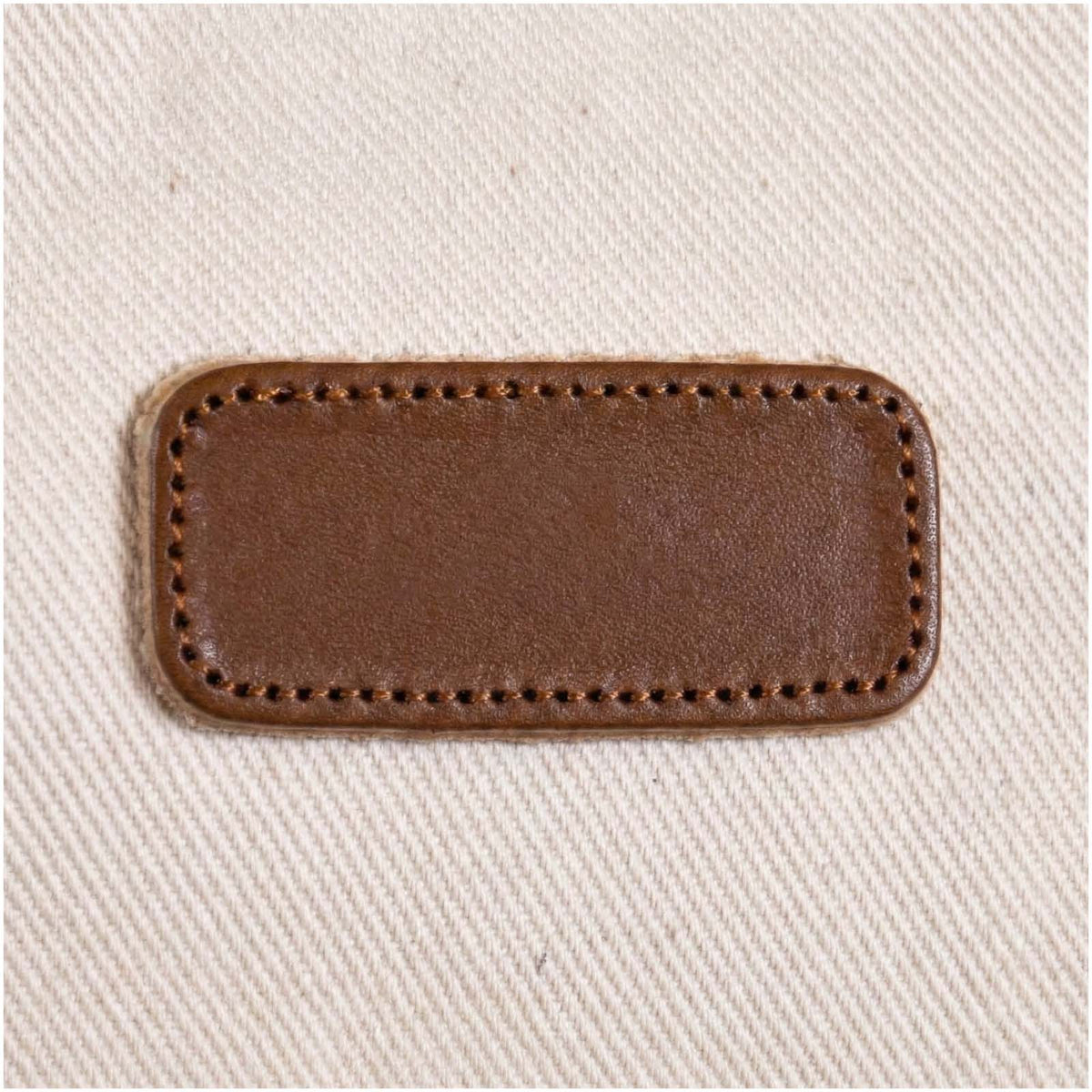 Musette Accessoire Tasche aus Baumwolle – Natur