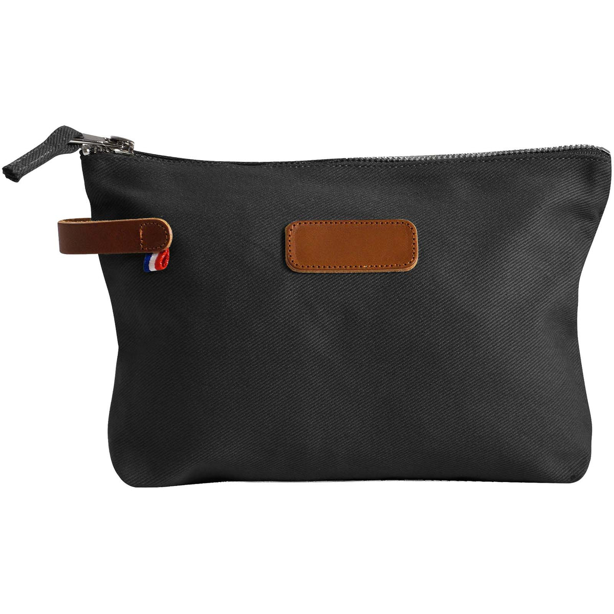 Musette Accessoire Tasche aus Baumwolle – Schwarz