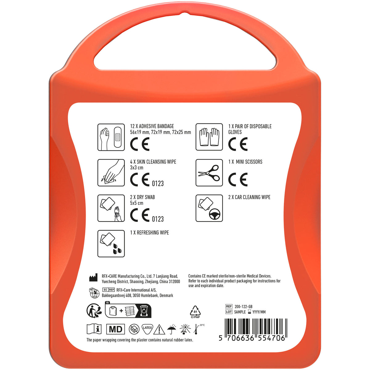 MyKit Auto – Transparent rot