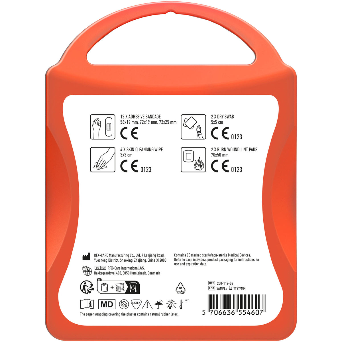 MyKit Reise – Transparent rot