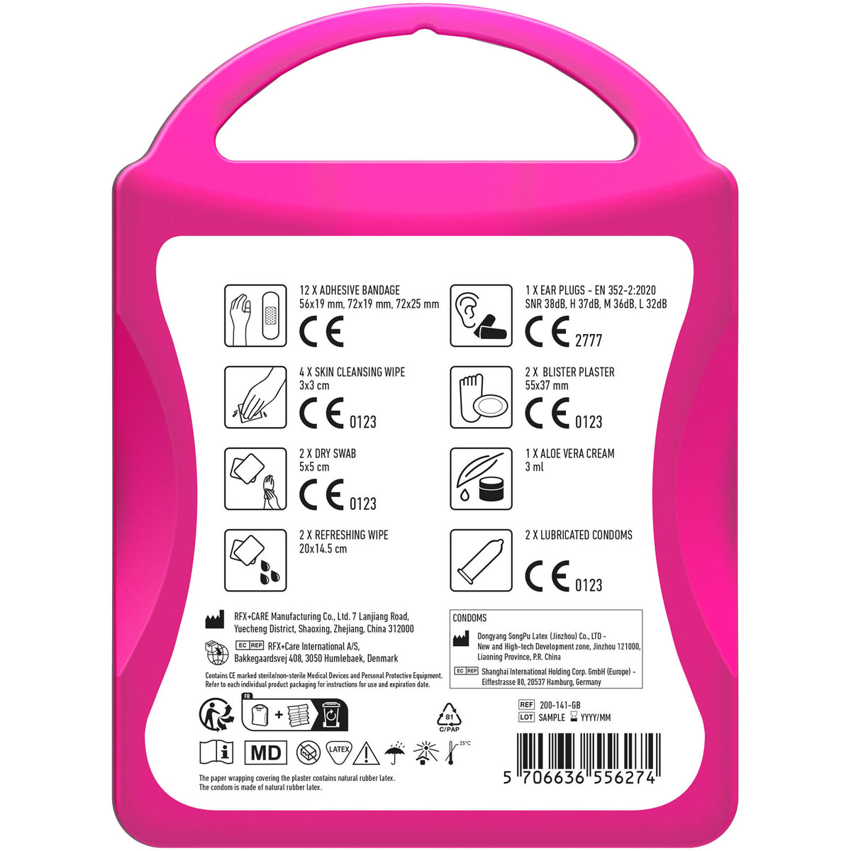 MyKit Festival Plus – Transparent magenta