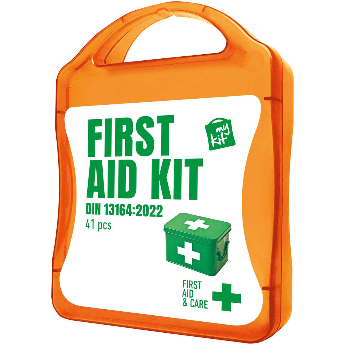 MyKit Erste Hilfe DIN 13164 – Transparent orange