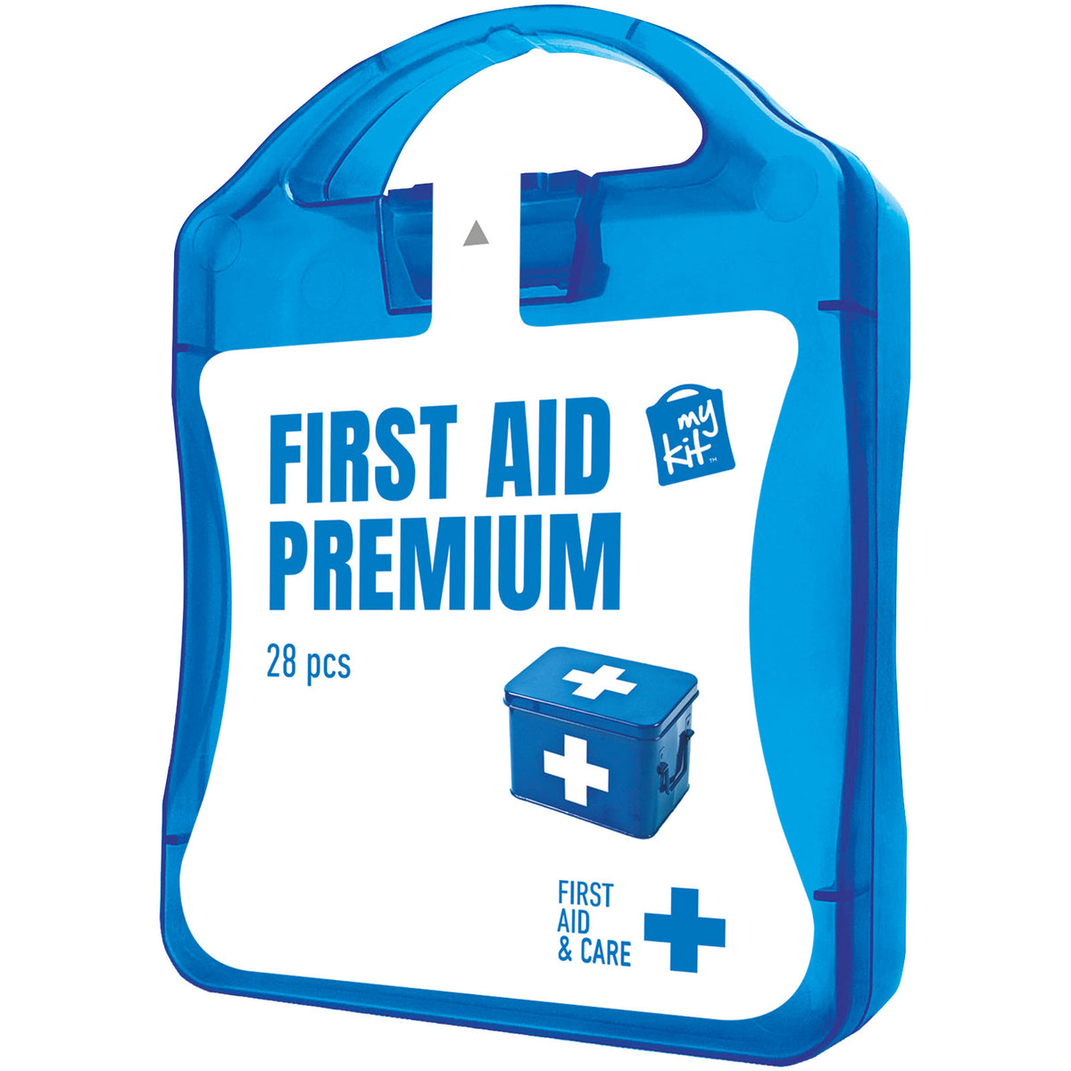 MyKit M Erste Hilfe Premium – Transparent blau