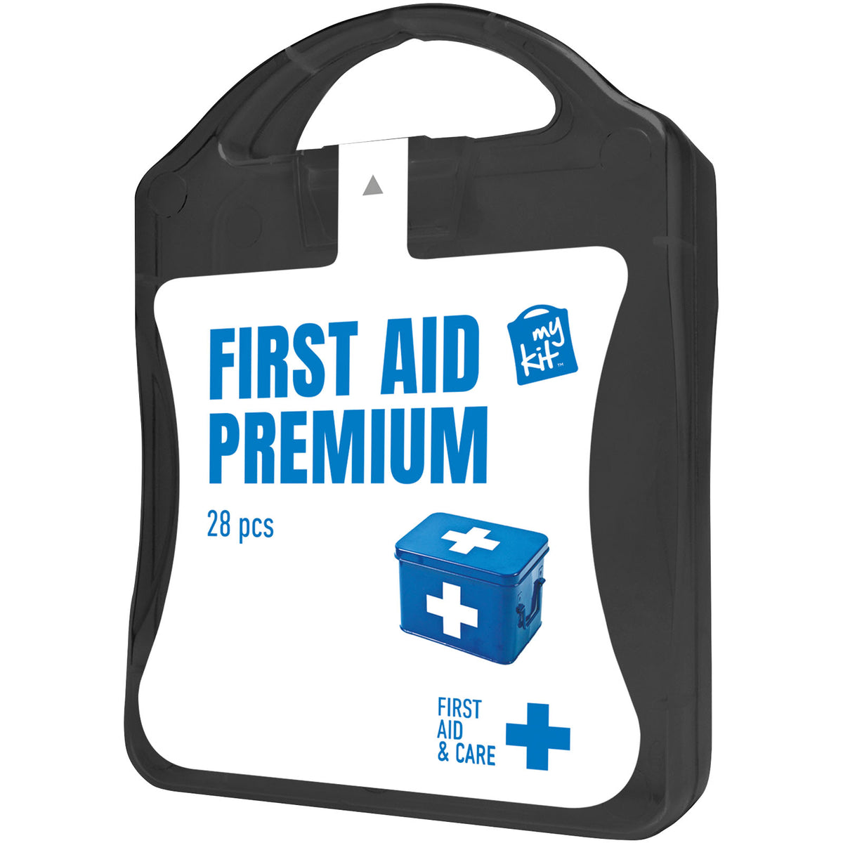 MyKit M Erste Hilfe Premium – Transparent schwarz