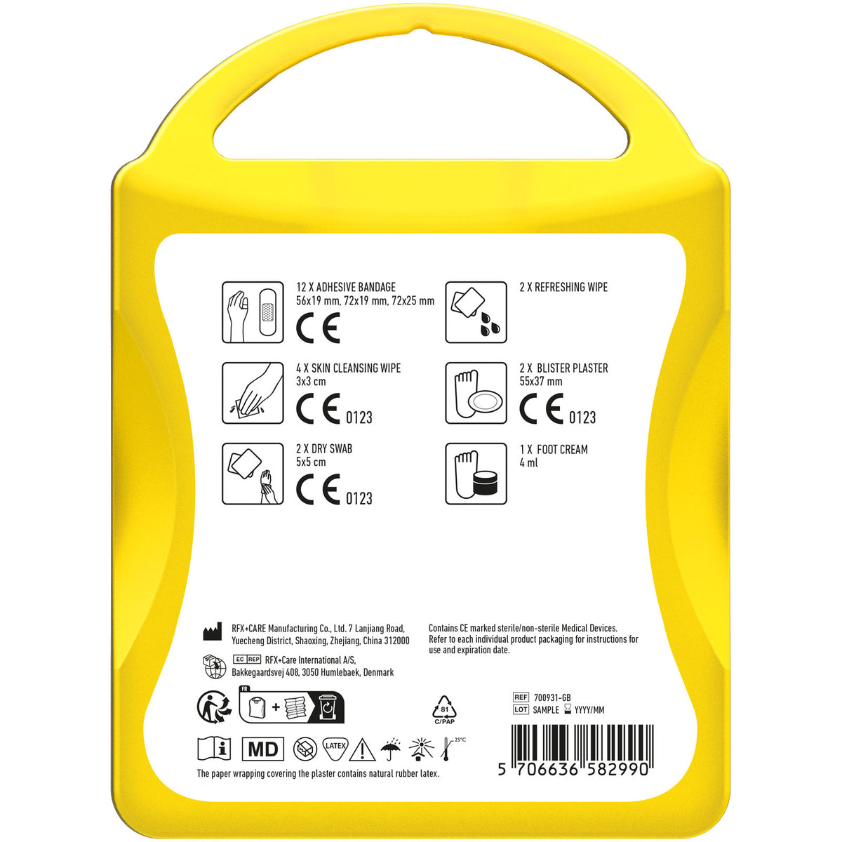 MyKit Aktiver Lebensstil – Transparent gelb